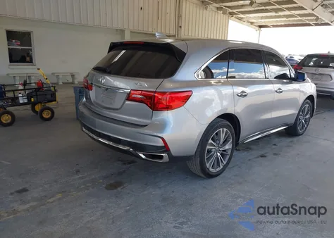 2017 Acura Mdx Technology Package from USA, damaged, VIN 5FRYD3H57HB006561